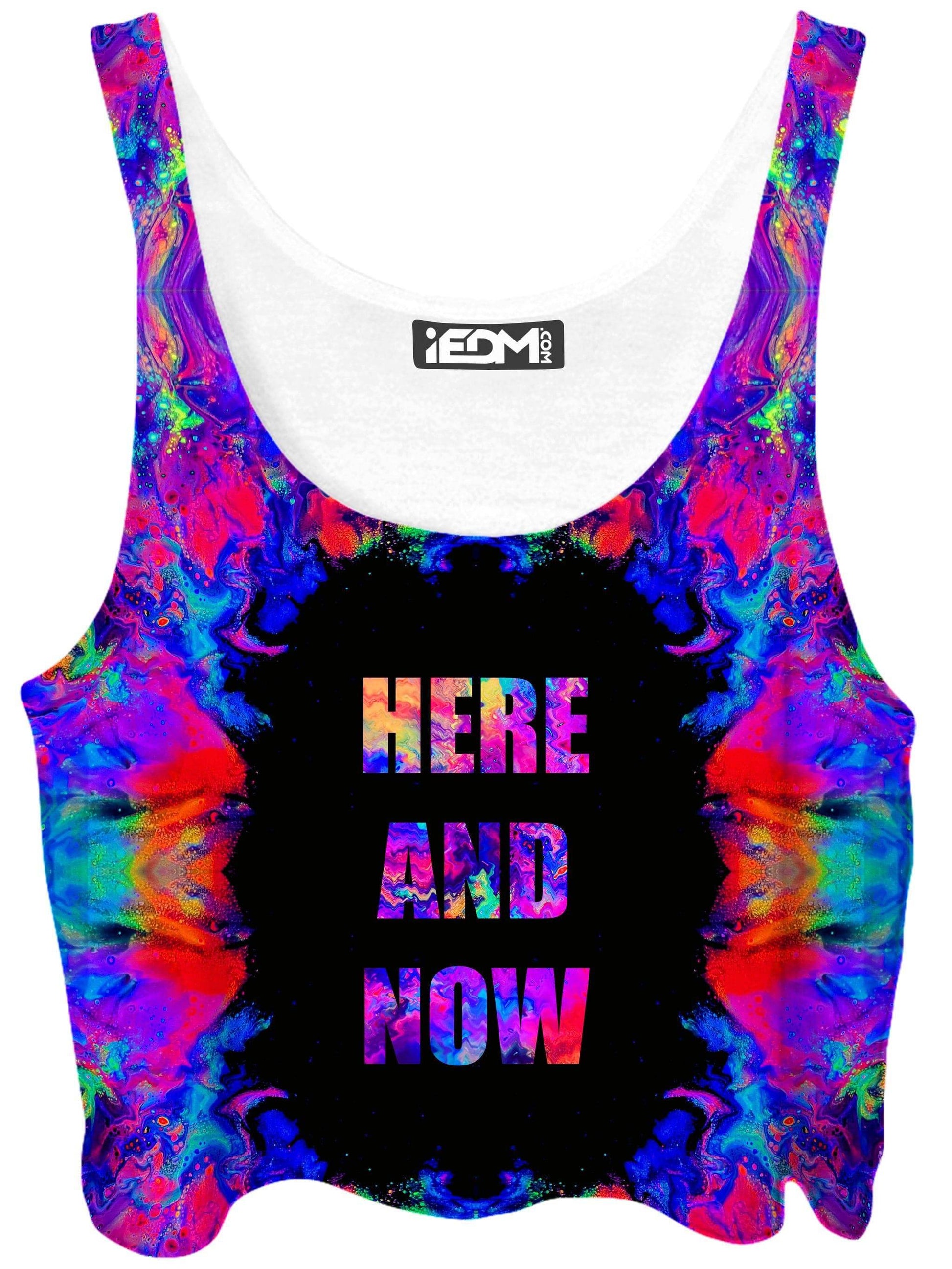 Here and Now Crop Top, Psychedelic Pourhouse, | iEDM