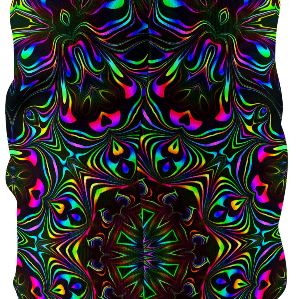 Kaleidoscope Eyes Bandana Mask, Psychedelic Pourhouse, | iEDM