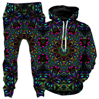 Psychedelic Pourhouse - Kaleidoscope Eyes Hoodie and Joggers Combo