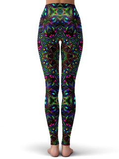 Psychedelic Pourhouse - Kaleidoscope Eyes Leggings