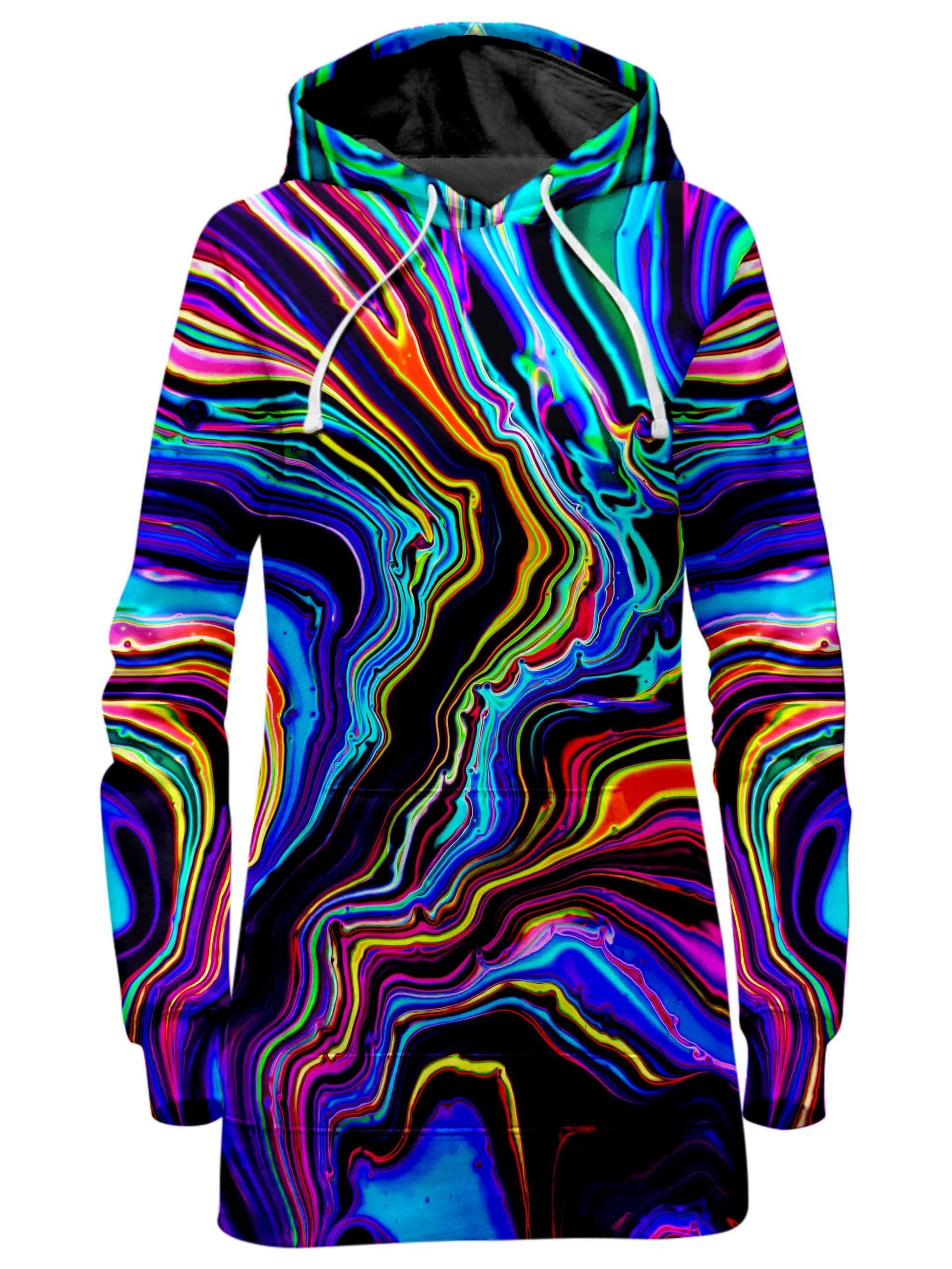 neon sweatshirt dress Neon Fright Hoodie Dress