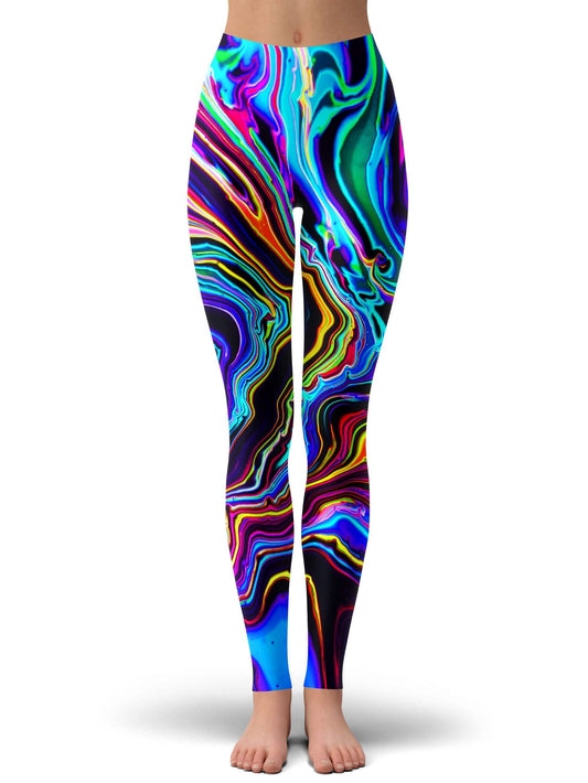 Neon Rift Leggings, Psychedelic Pourhouse, | iEDM