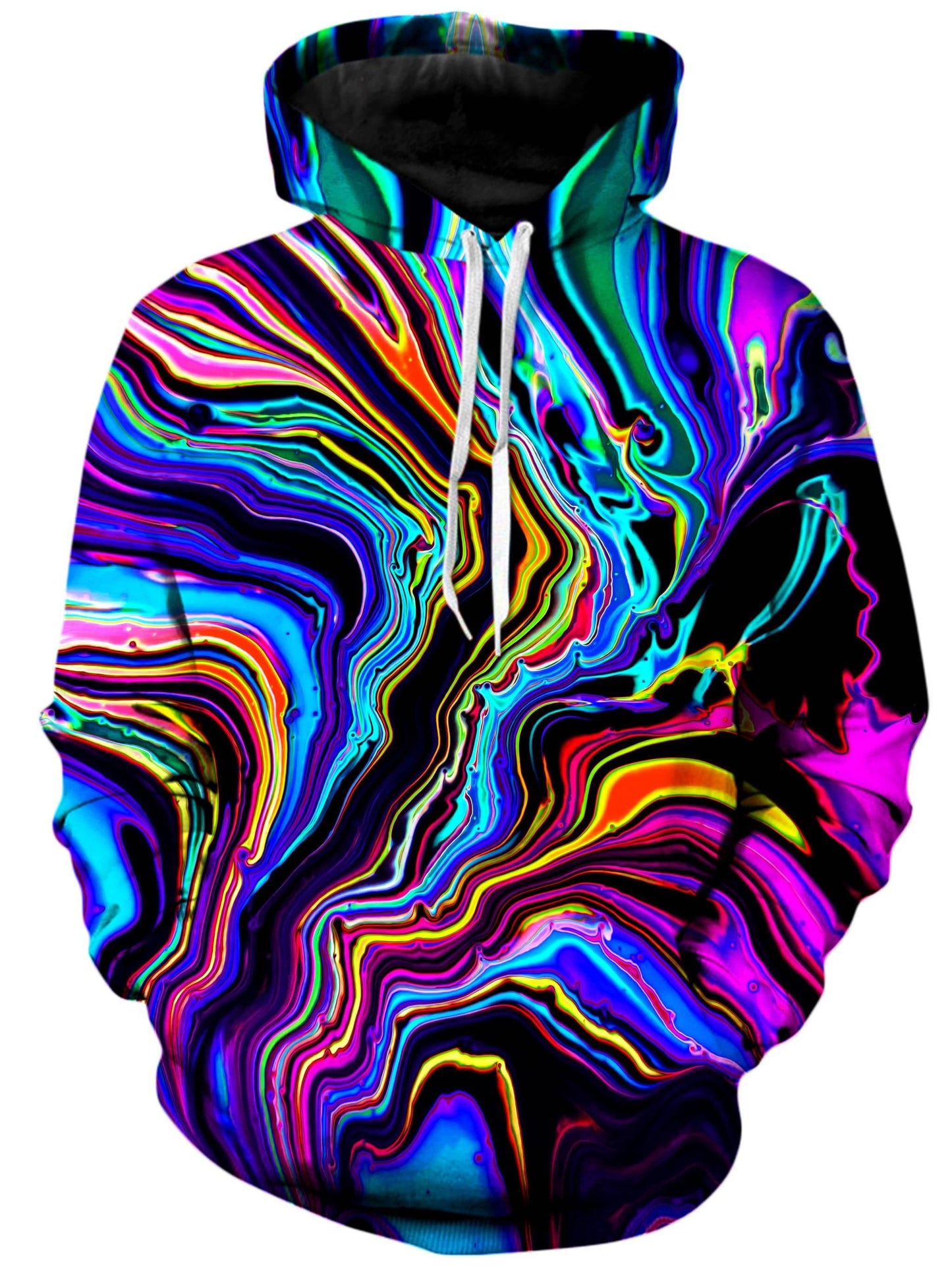 Neon Rift Unisex Hoodie, Psychedelic Pourhouse, | iEDM