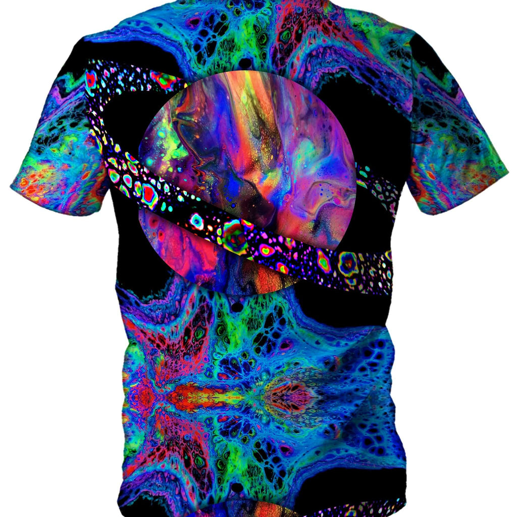Planet X Men's T-Shirt, Psychedelic Pourhouse, | iEDM