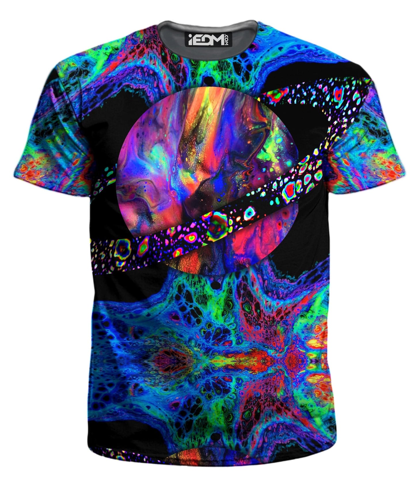 Planet X Men's T-Shirt, Psychedelic Pourhouse, | iEDM