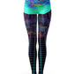 Psychedelic Outrun Leggings, Psychedelic Pourhouse, | iEDM