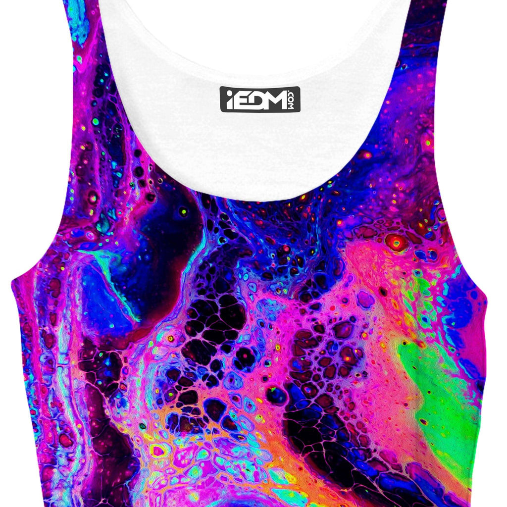 Psychedelic Radiation Crop Top and Booty Shorts Combo, Psychedelic Pourhouse, | iEDM