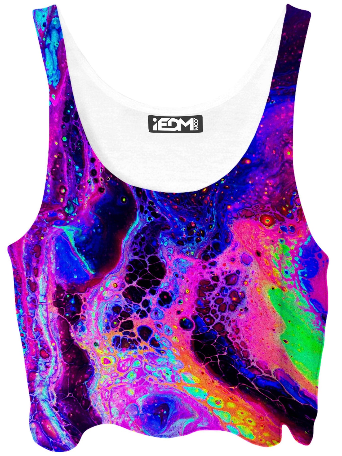 Psychedelic Radiation Crop Top and Leggings Combo, Psychedelic Pourhouse, | iEDM