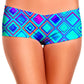 Quick Silver Booty Shorts, Psychedelic Pourhouse, | iEDM