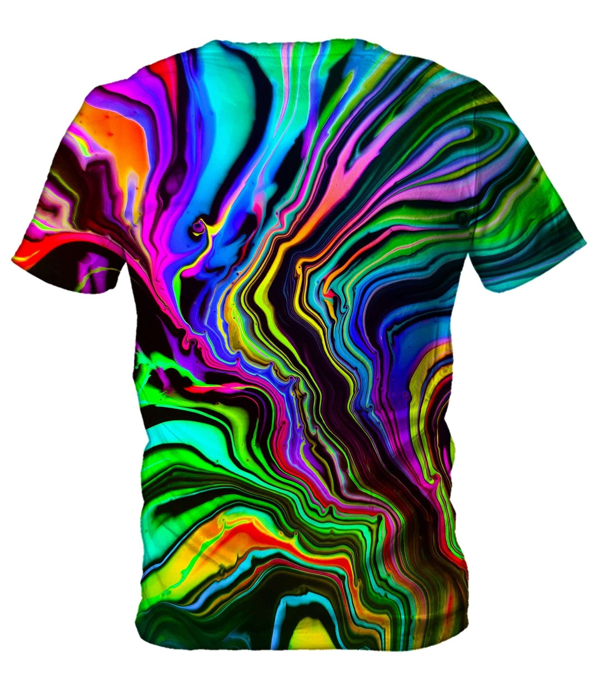 Rainbow Rift Men's T-Shirt, Psychedelic Pourhouse, | iEDM