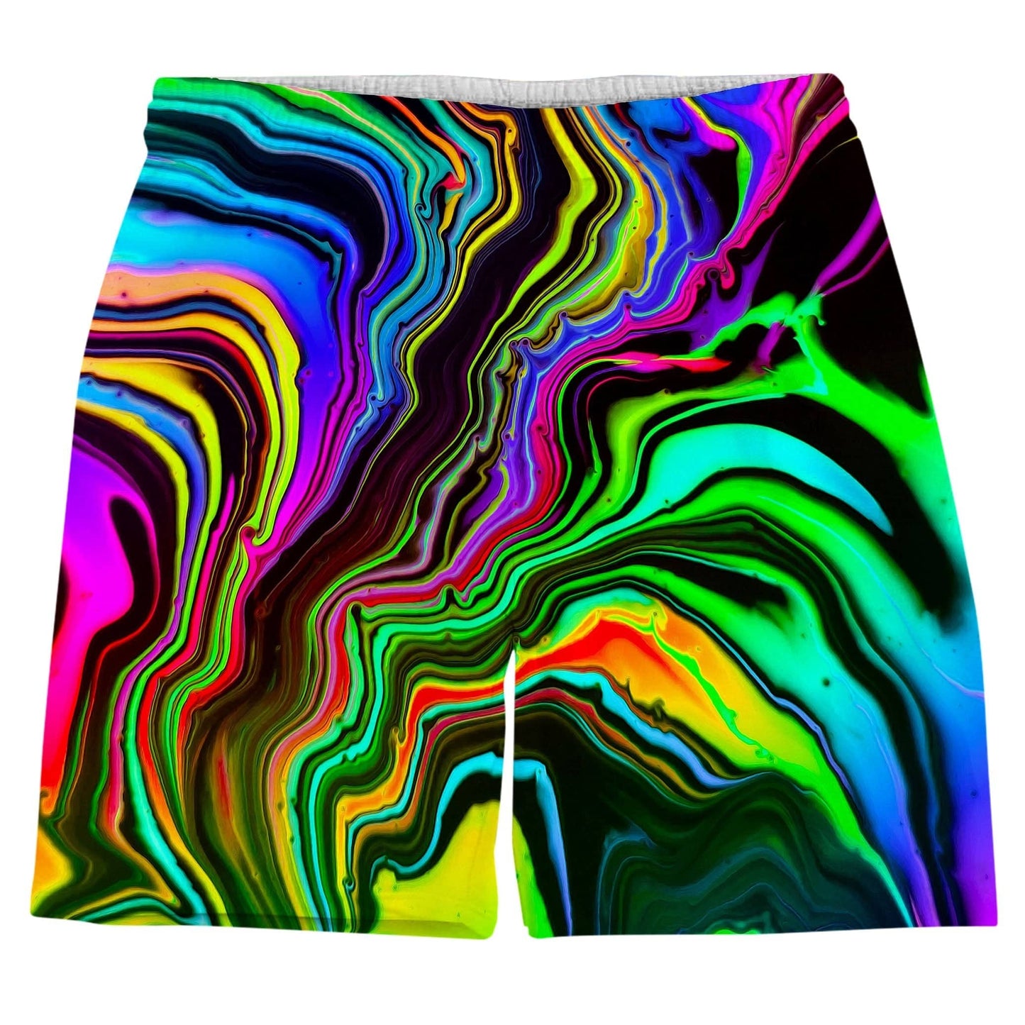 Rainbow Rift T-Shirt and Shorts Combo, Psychedelic Pourhouse, | iEDM