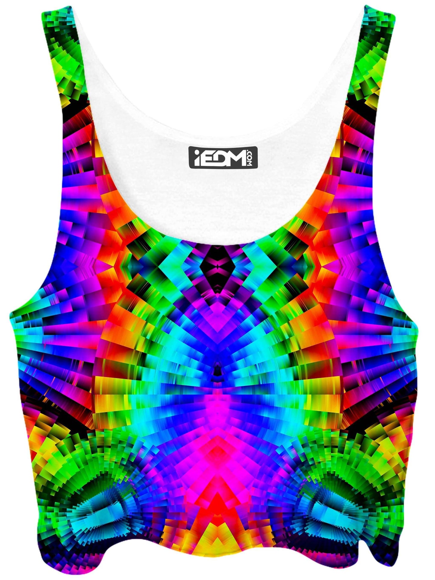 Reality Breakdown Crop Top and Leggings Combo, Psychedelic Pourhouse, | iEDM