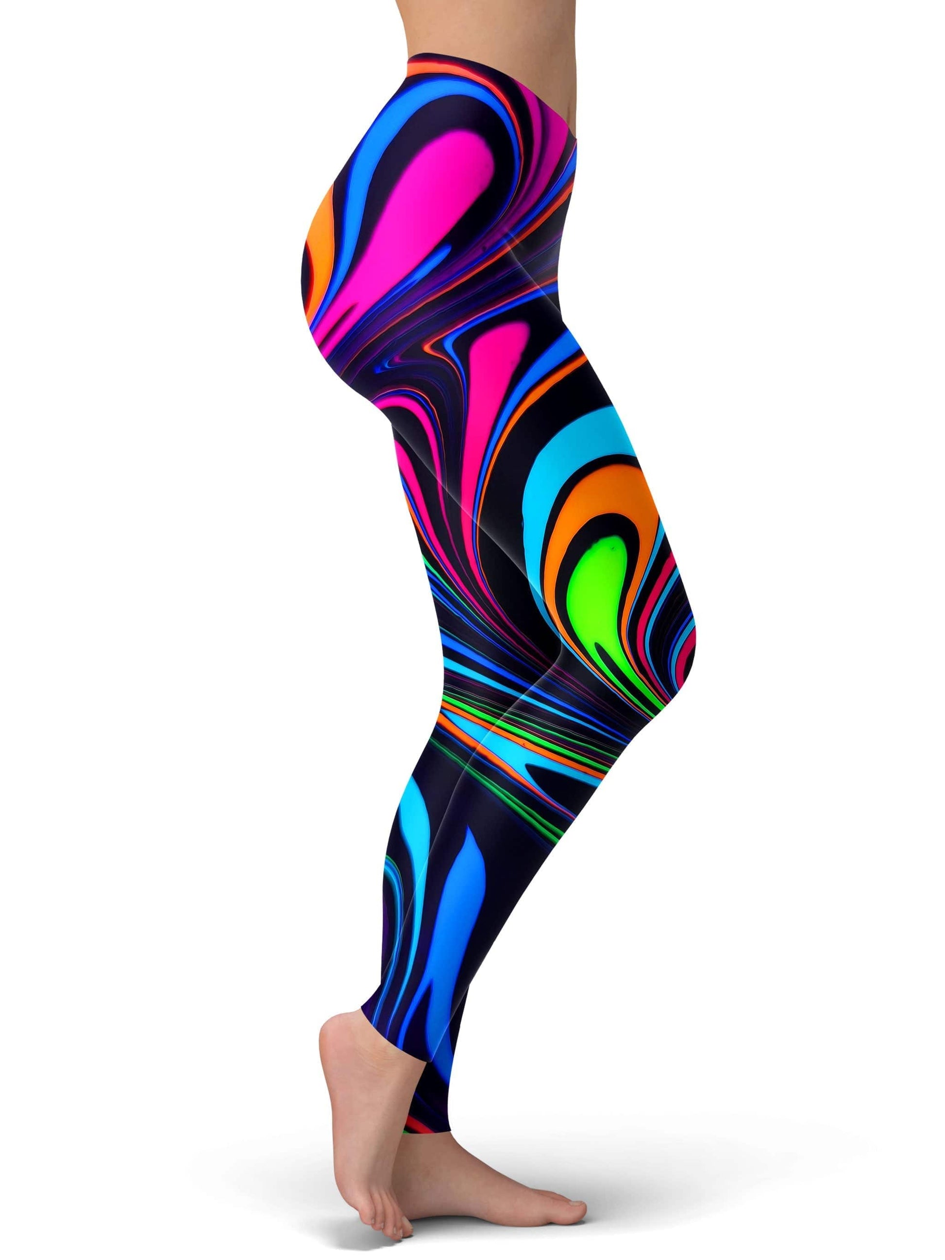 Synesthesia Leggings, Psychedelic Pourhouse, | iEDM