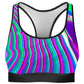 Tangerine Dream Rave Bra and Leggings Combo, Psychedelic Pourhouse, | iEDM