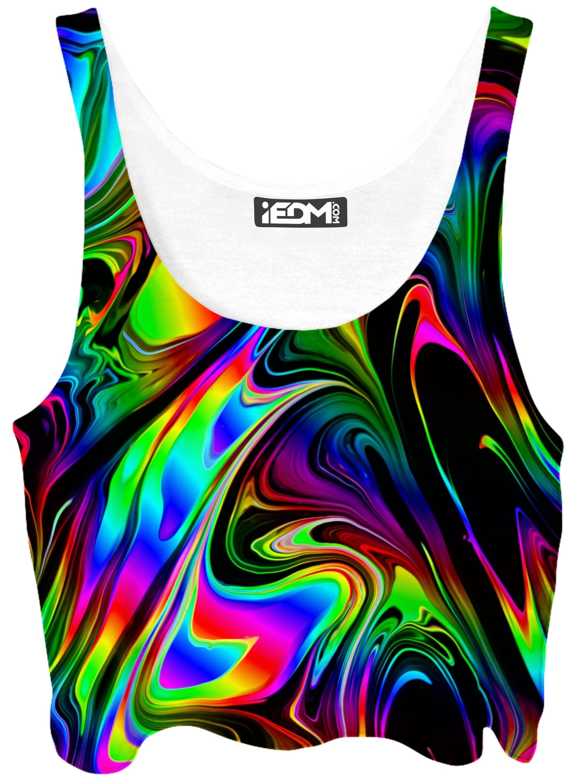 That Glow Flow Crop Top, Psychedelic Pourhouse, | iEDM