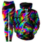 That Glow Flow Hoodie and Leggings Combo, Psychedelic Pourhouse, | iEDM