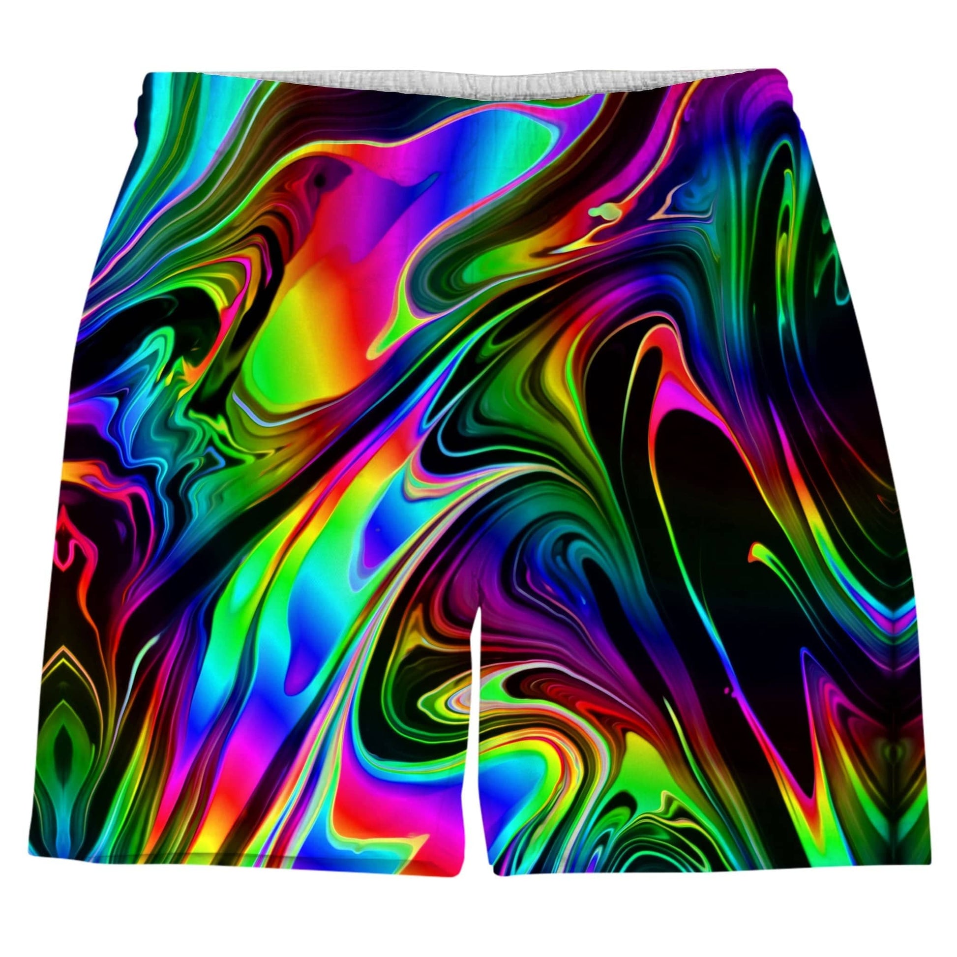 That Glow Flow Men's Tank and Shorts Combo, Psychedelic Pourhouse, | iEDM