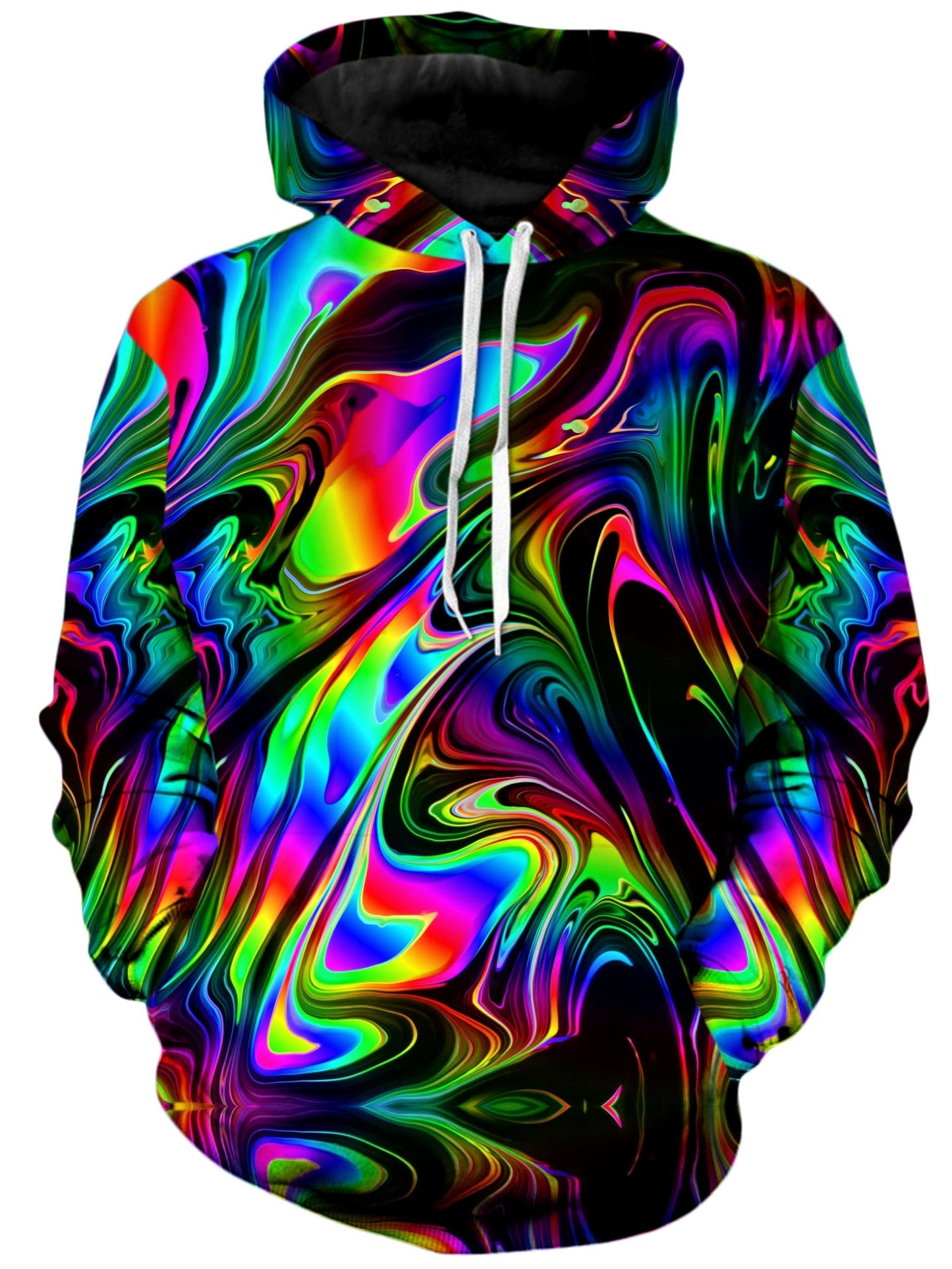 That Glow Flow Unisex Hoodie, Psychedelic Pourhouse, | iEDM
