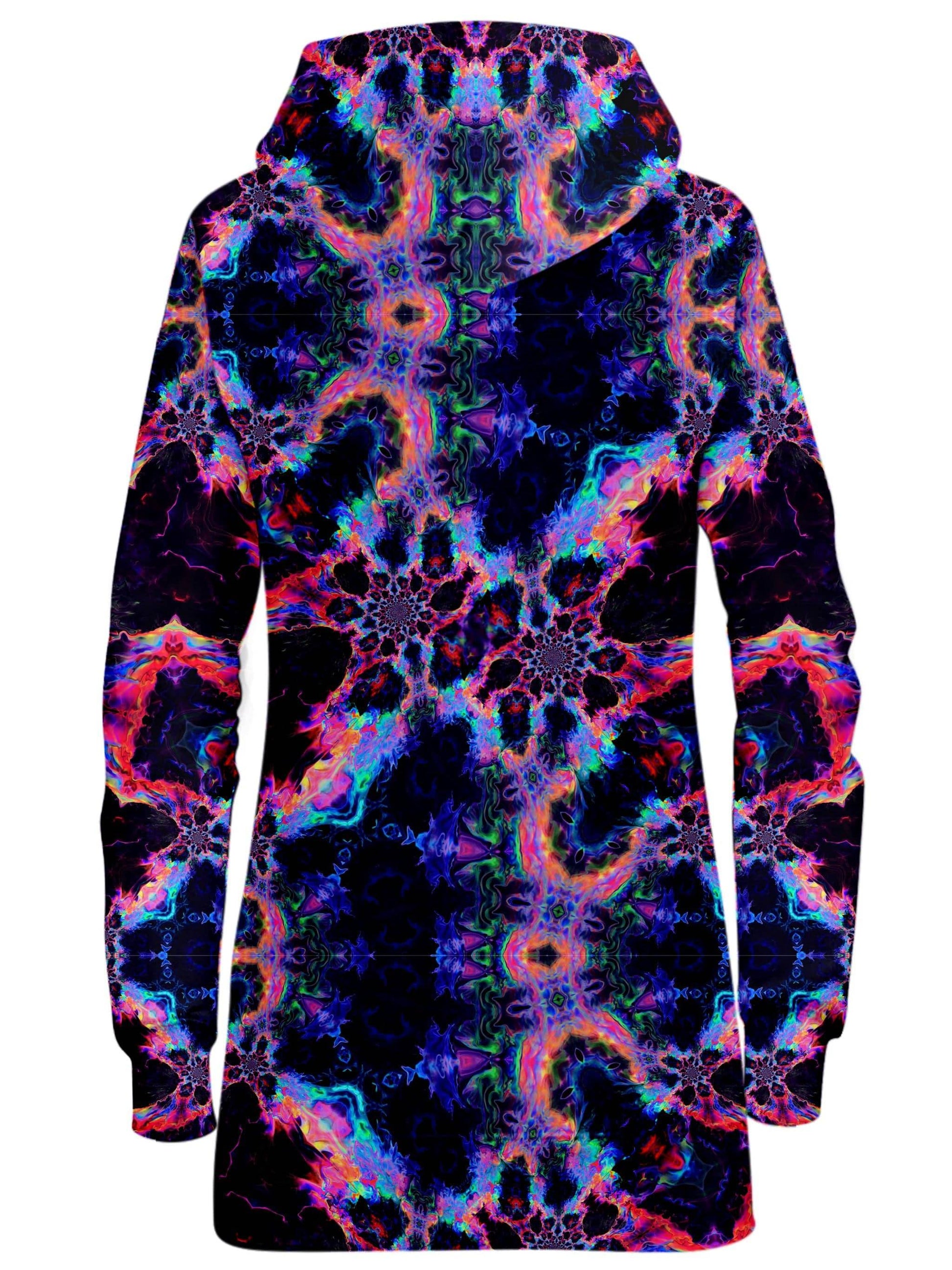 Trip Nebula Hoodie Dress, Psychedelic Pourhouse, | iEDM