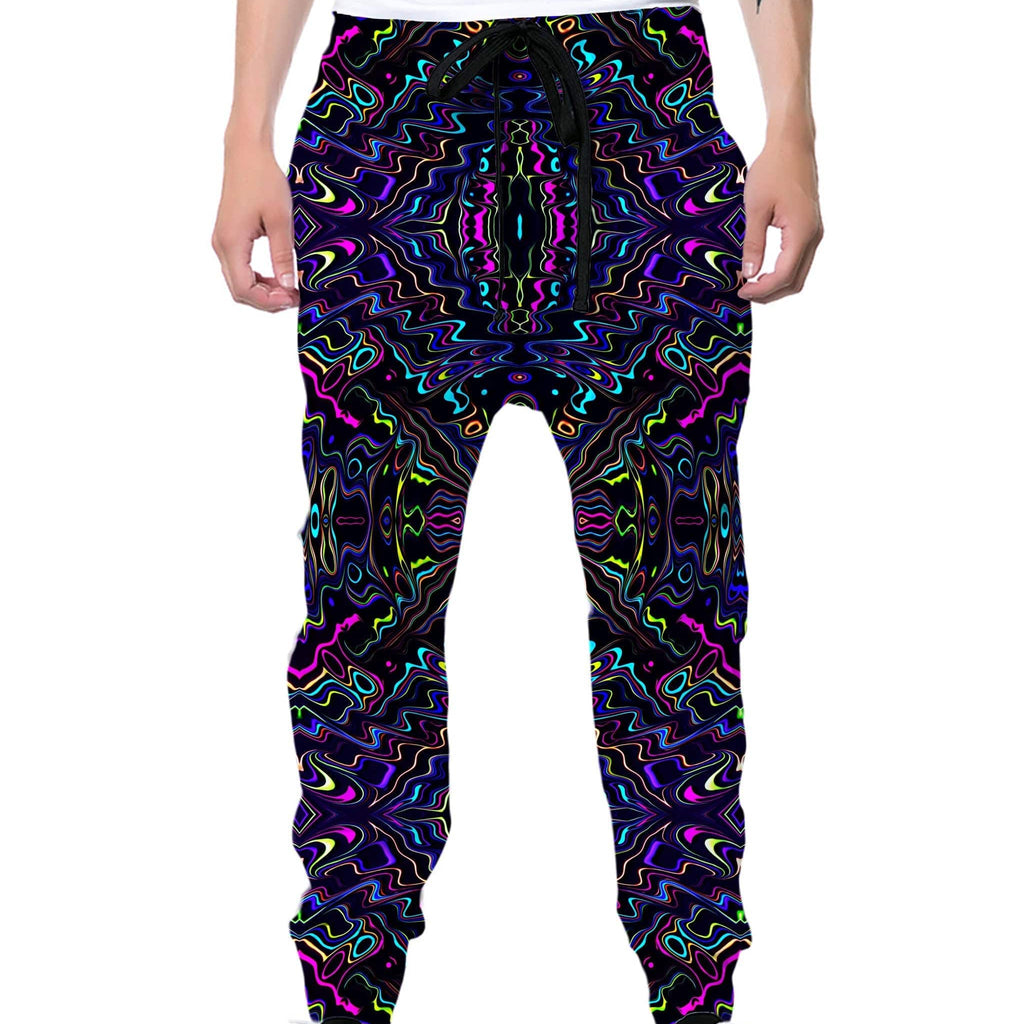 Wonky Vision T-Shirt and Joggers Combo, Psychedelic Pourhouse, | iEDM