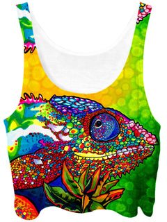 Rachel Rosenkoetter - Capricious Chameleon Crop Top