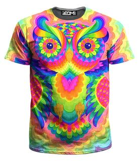 Rachel Rosenkoetter - Cosmic Owl Men's T-Shirt
