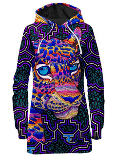Rachel Rosenkoetter - Jungle Jaguar Hoodie Dress