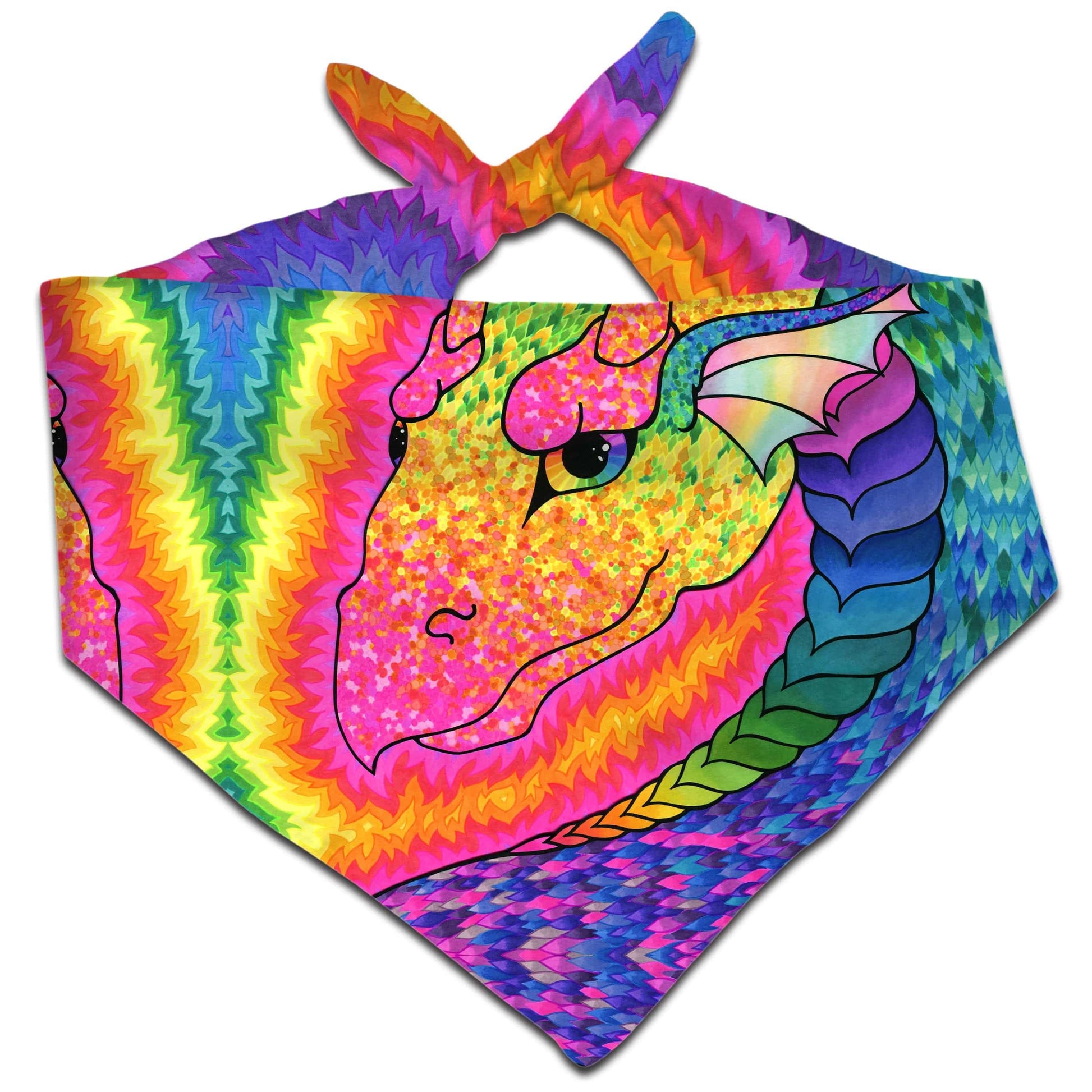 Rainbow Dragon Bandana, Rachel Rosenkoetter, | iEDM