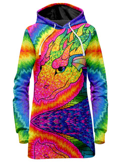Rachel Rosenkoetter - Rainbow Dragon Hoodie Dress