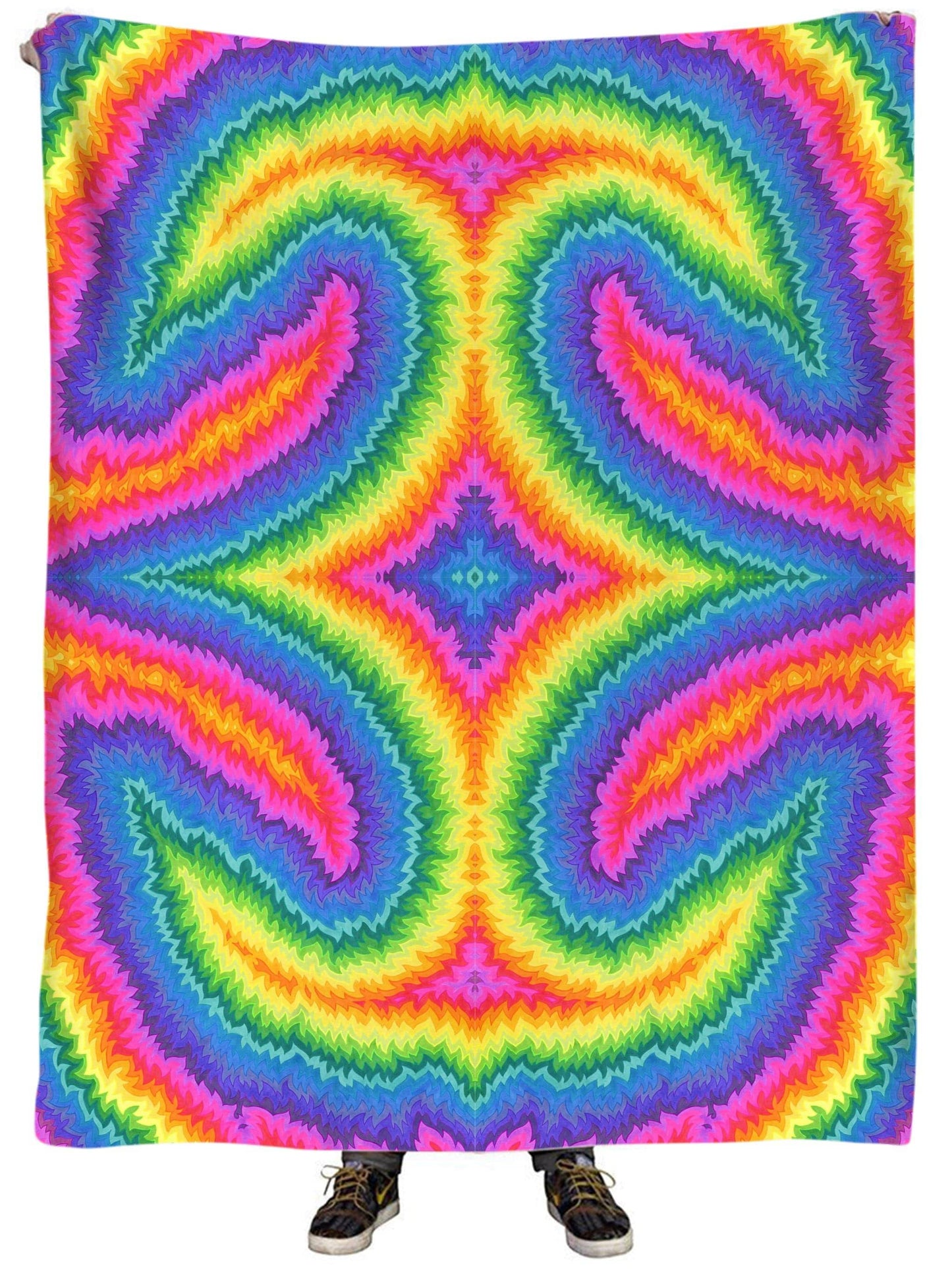 Rainbow Dragon Plush Blanket, Rachel Rosenkoetter, | iEDM