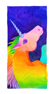 Rachel Rosenkoetter - Unicorn Beach Throw