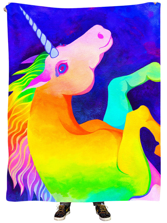 Unicorn Plush Blanket, Rachel Rosenkoetter, | iEDM