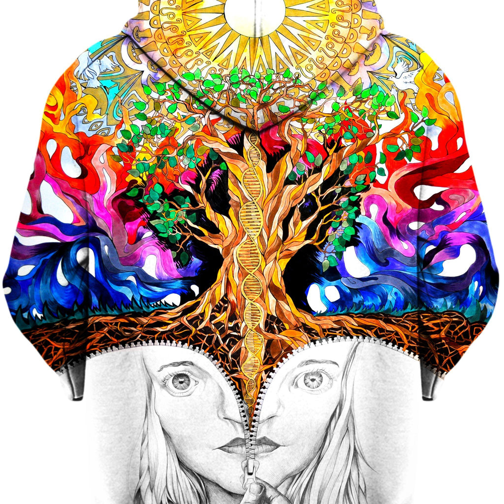 Unzipped Self Portrait Unisex Hoodie, Rachel Rosenkoetter, | iEDM
