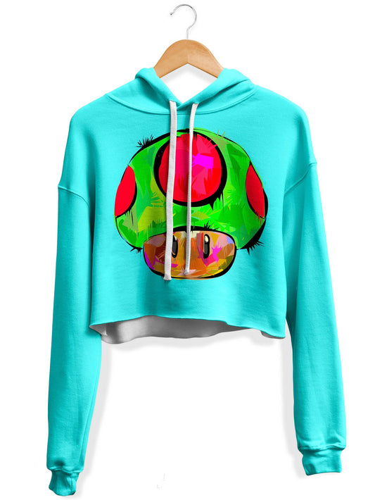 1 Up Fleece Crop Hoodie (Ready To Ship), Ready To Ship, | iEDM