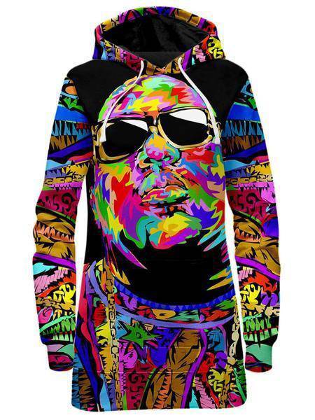 Biggie Drome Hoodie Dress (Ready To Ship), Ready To Ship, | iEDM