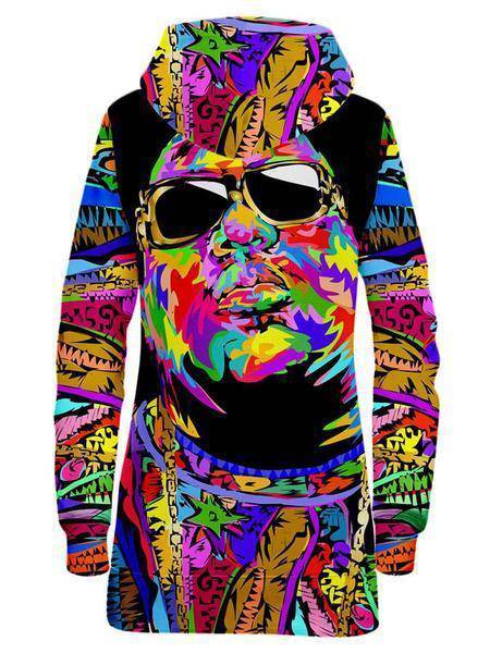 Biggie Drome Hoodie Dress (Ready To Ship), Ready To Ship, | iEDM
