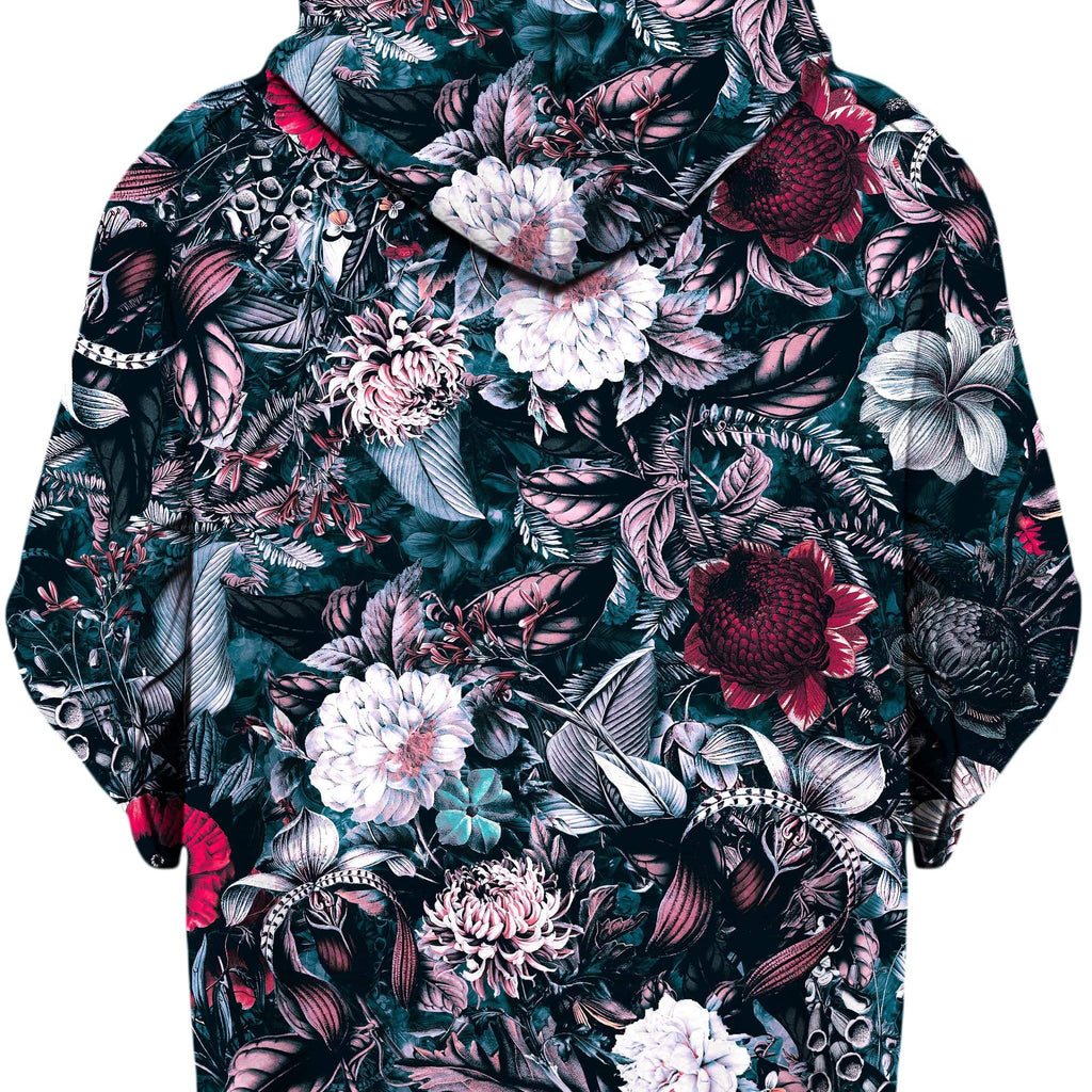 Blue Garden Unisex Zip-Up Hoodie (Ready To Ship), Ready To Ship, | iEDM
