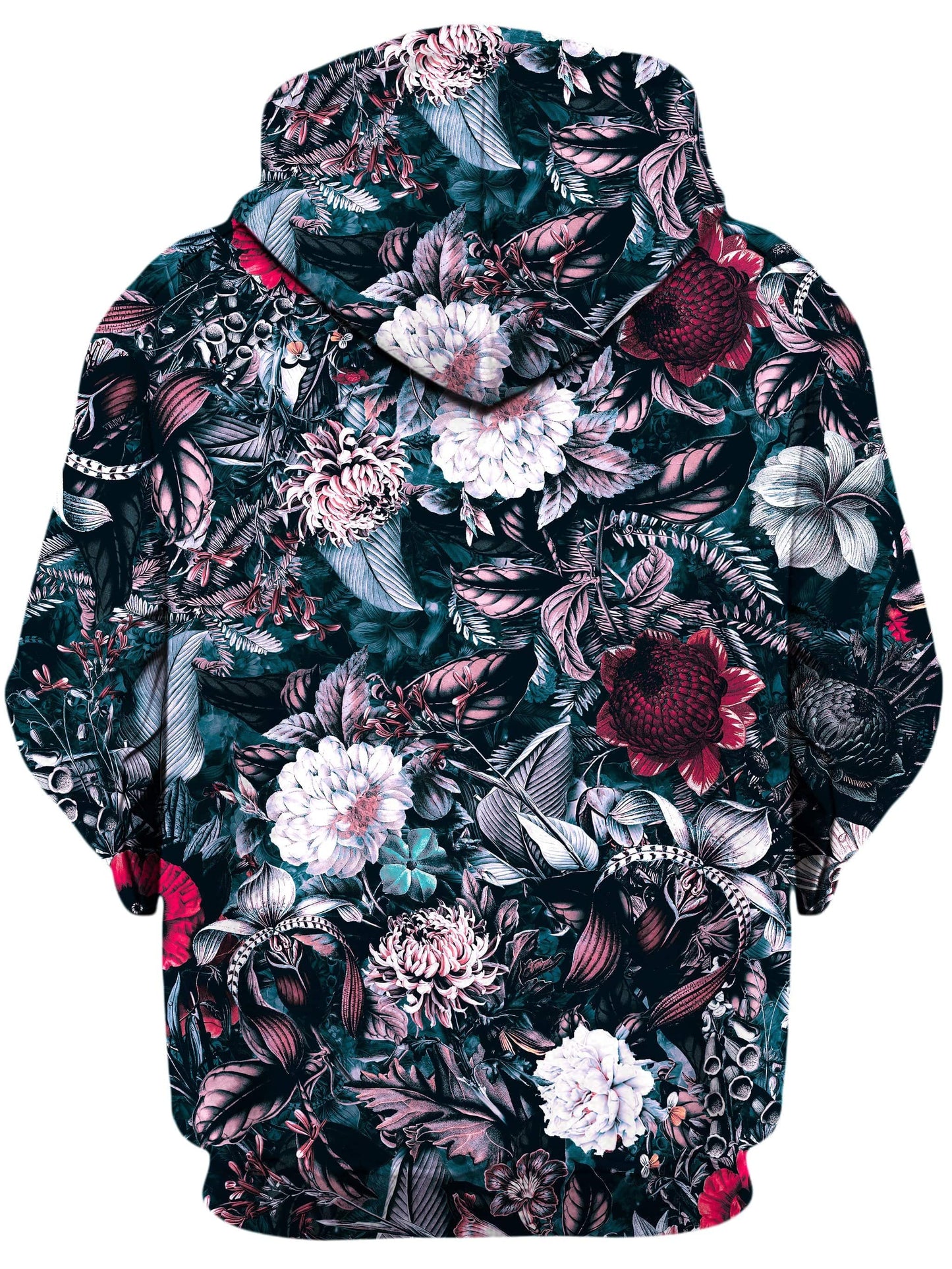 Blue Garden Unisex Zip-Up Hoodie (Ready To Ship), Ready To Ship, | iEDM