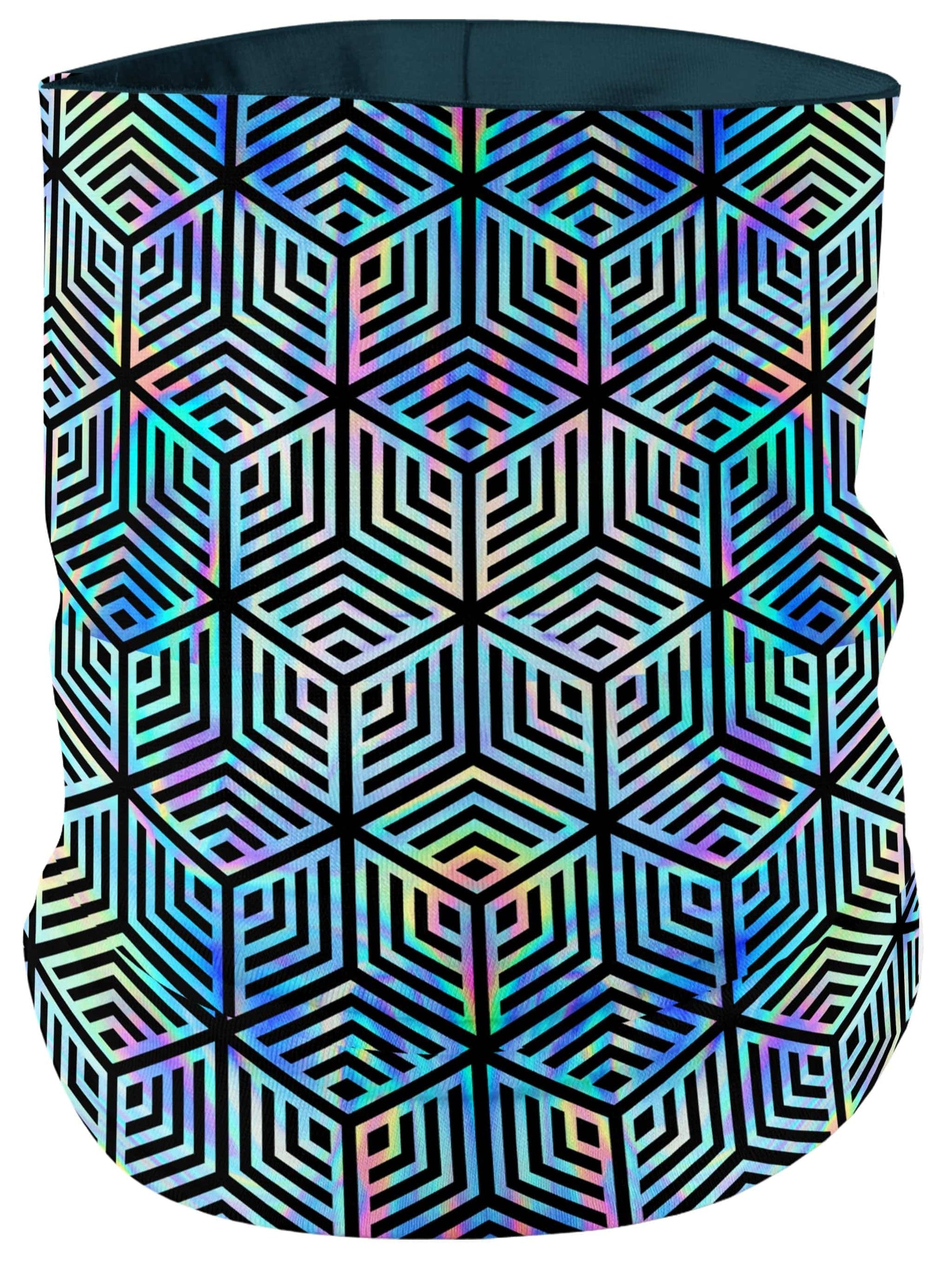 Holographic Hexagon Bandana Mask (Ready To Ship), Ready To Ship, | iEDM