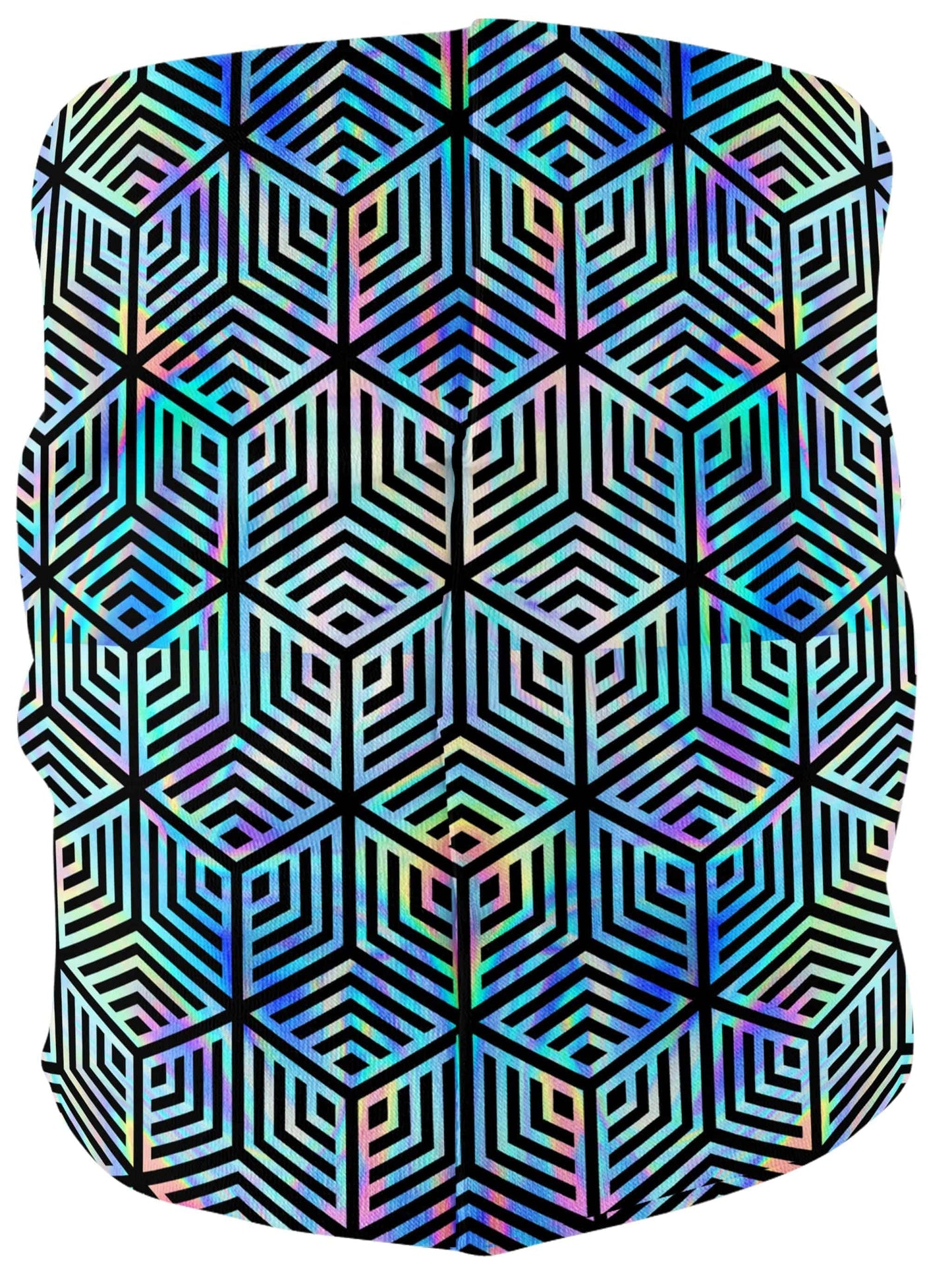 Holographic Hexagon Bandana Mask (Ready To Ship), Ready To Ship, | iEDM