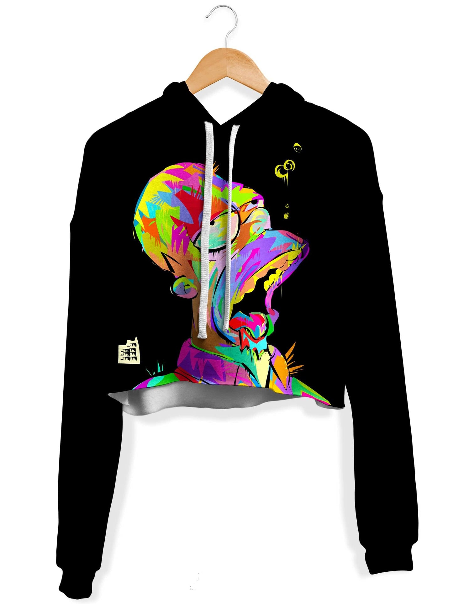 Homie Fleece Crop Hoodie (Ready To Ship), Ready To Ship, | iEDM