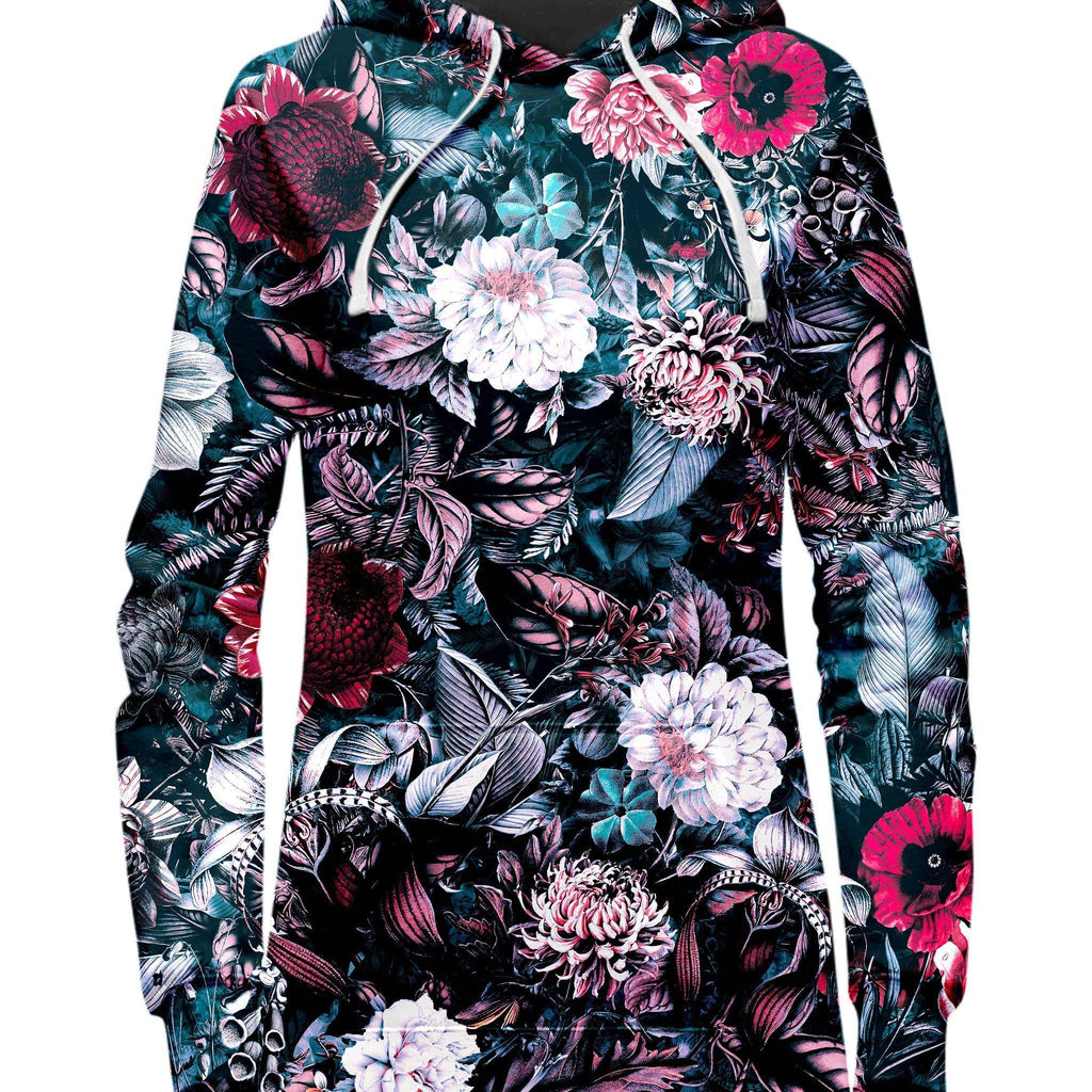 Blue Garden Hoodie Dress, Riza Peker, | iEDM