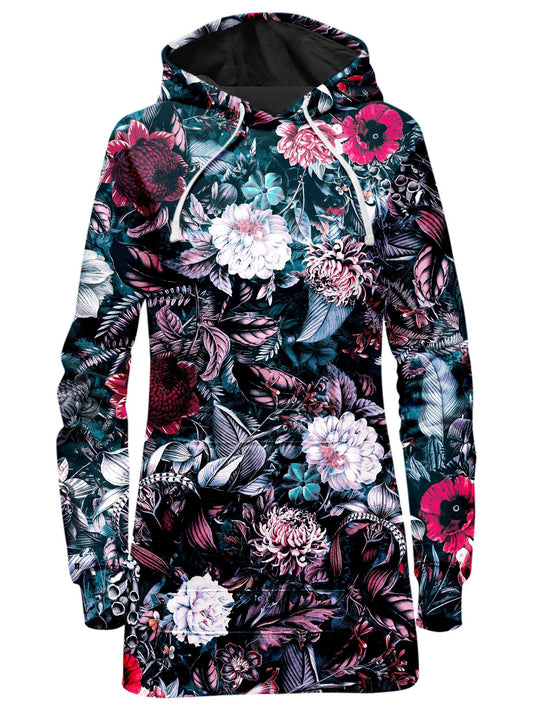 Blue Garden Hoodie Dress, Riza Peker, | iEDM