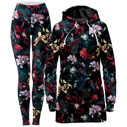 Dark Path Hoodie Dress and Leggings Combo, Riza Peker, | iEDM