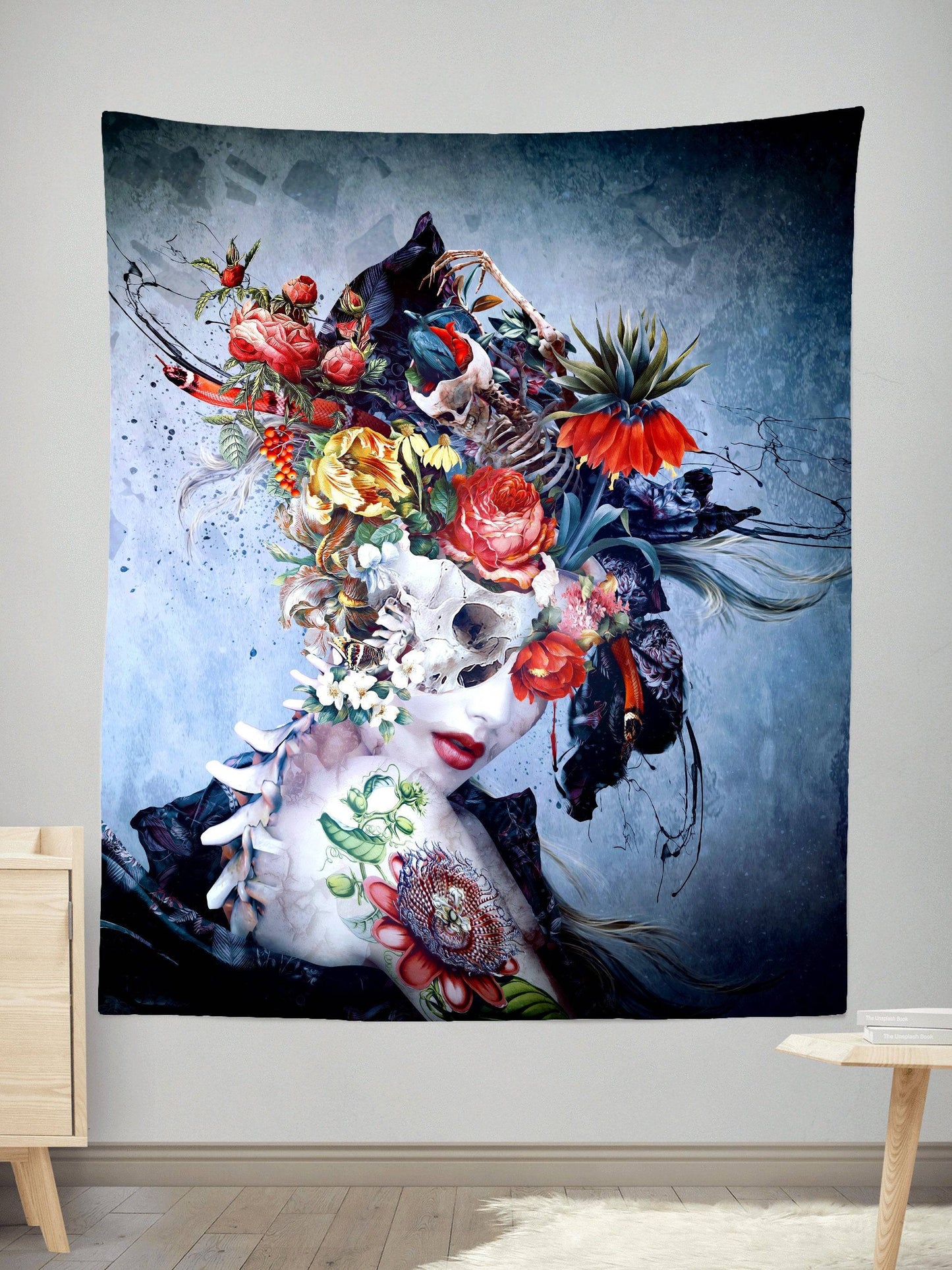 Dark Queen Tapestry, Riza Peker, | iEDM