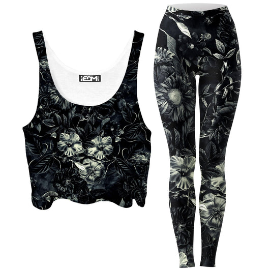 Darkness Crop Top and Leggings Combo, Riza Peker, | iEDM