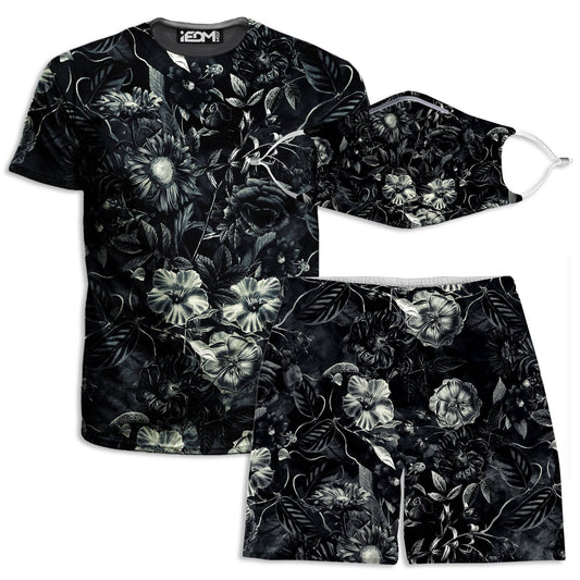 Darkness T-Shirt and Shorts with PM 2.5 Face Mask Combo, Riza Peker, | iEDM