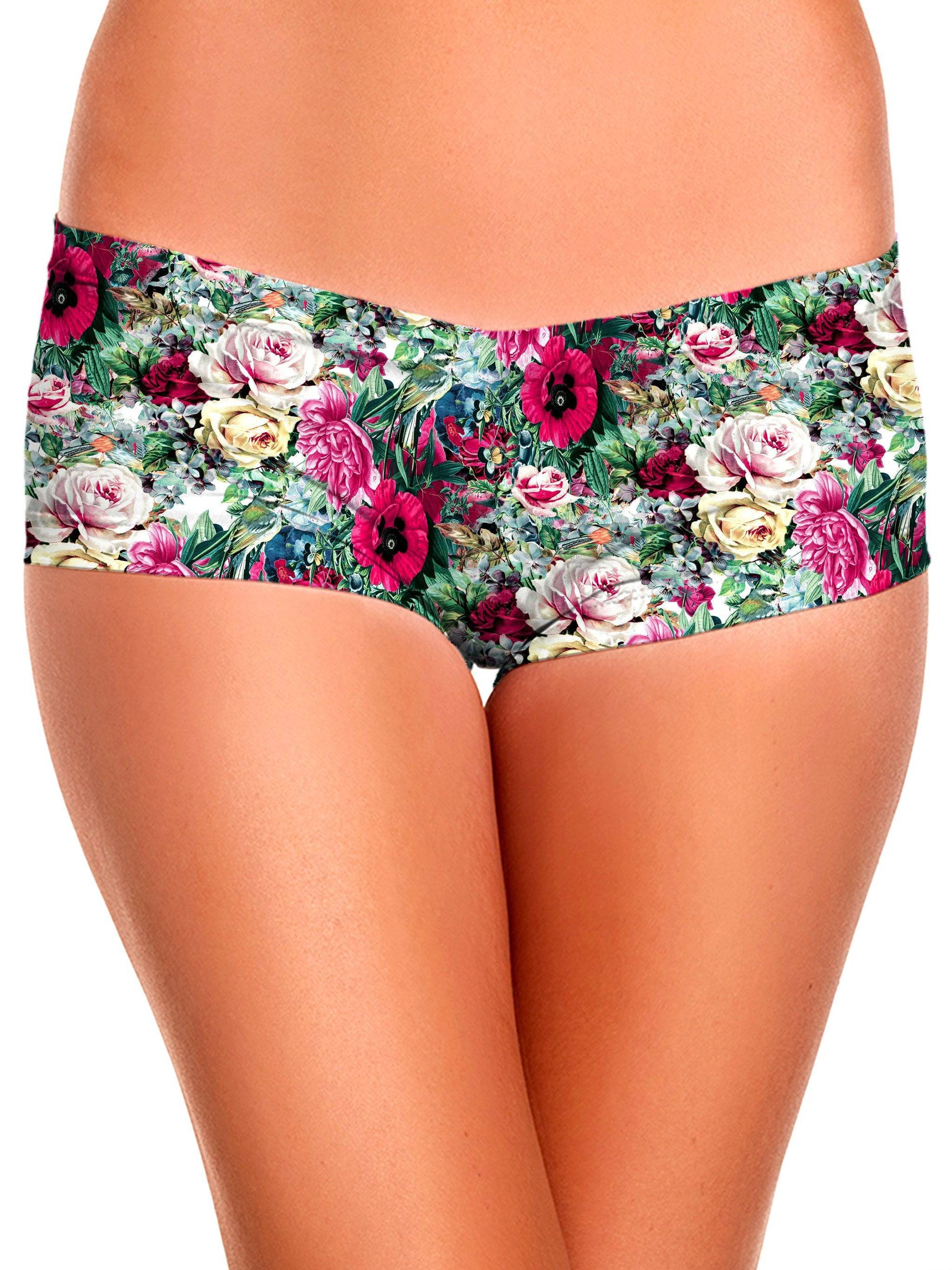 Floral Dorian Booty Shorts, Riza Peker, | iEDM