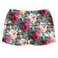 Floral Dorian High-Waisted Women's Shorts, Riza Peker, | iEDM