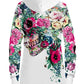 Riza Peker Floral Dorian Hoodie Dress